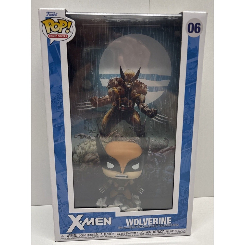 Funko Pop! Comic‎ Book Cover with Case: Marvel - Wolverine #06